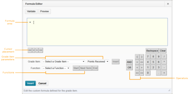 Formula Editor